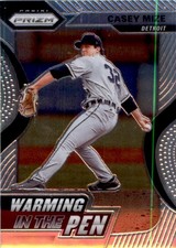 2020 Panini Prizm Warming in the Pen Silver Casey Mize Detroit Tigers #WIP-10