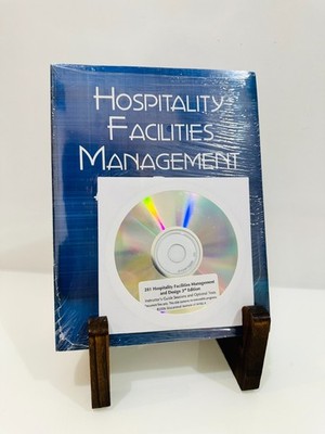 Hospitality Facilities Management and Design 3rd Ed. by Stipanuk   NEW Sealed+CD