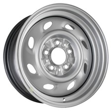New Painted Silver Steel Wheel 15 X 6 F37z1015b 8 Slot Style