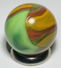 Awesome Christensen Agate Company Striped Opaque .70 In Near Mint Condition