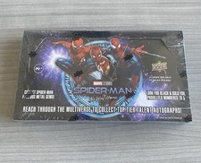 Marvel Spider-man Upper Deck Trading Cards FACTORY SEALED HOBBY BOX
