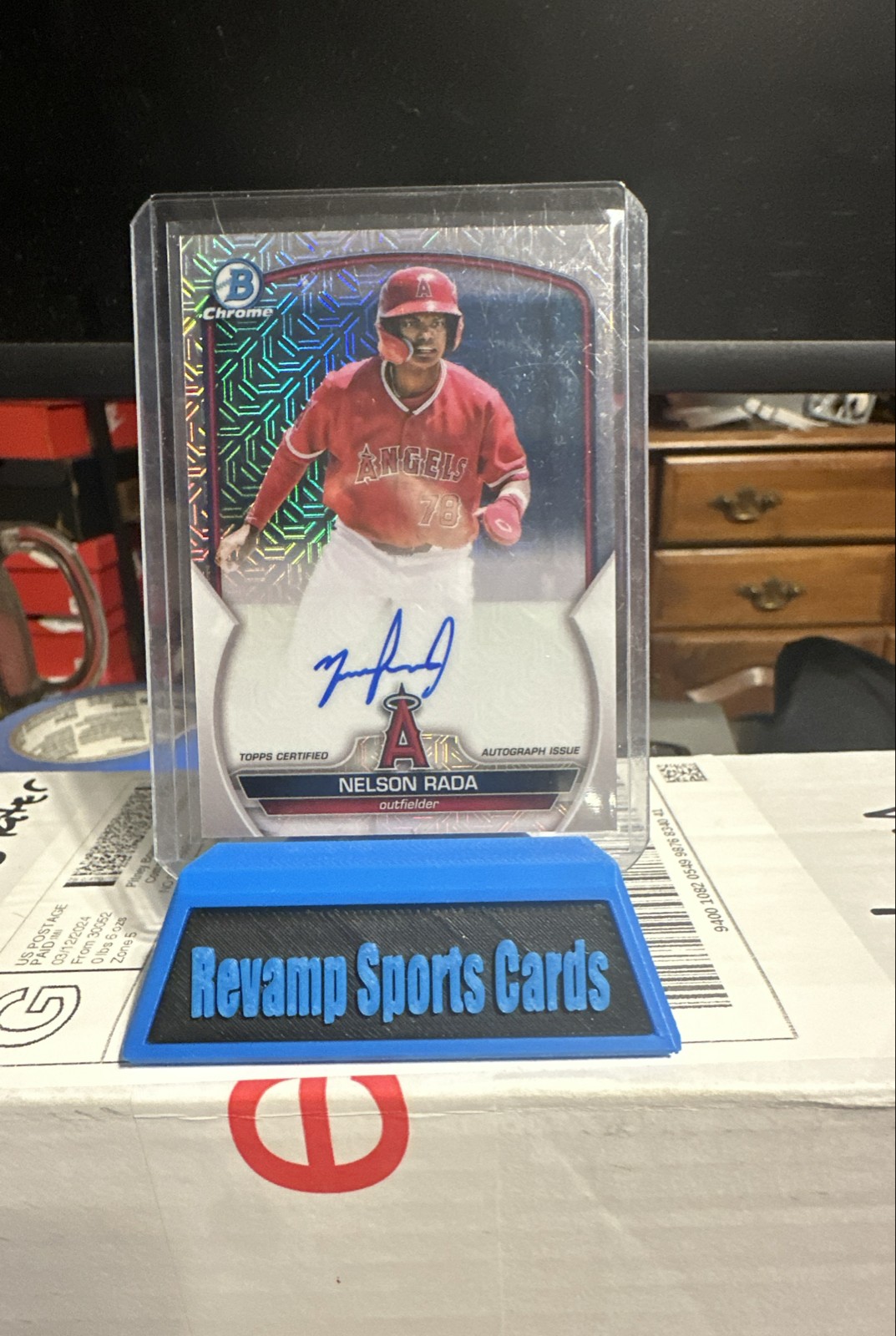 2023 Bowman - Chrome Prospect Mega Box Autographs Nelson Rada #BMA-NR (AU, RC)