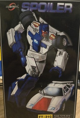 Fans Toys FT-31C Spoiler G1 Breakdown, Complete Boxed Masterpiece.