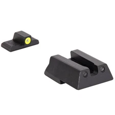 Meprolight Hyper-Bright Tritium Pistol Sight Set, Yellow/Green (0415453121)