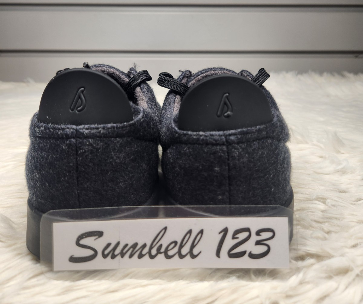 RARE ALL BIRDS Wool Runner Black;Grey Shoes Mens size 8/Womens Sz 9.5 0920 image 5
