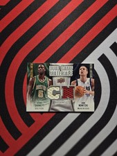 Upper Deck 2009-10 Dual Game Materials #DG-GN Garnett Nowitzki Celtics Mavericks