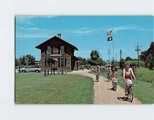 Postcard Sugar River State Trail Green County Wisconsin USA