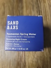 Sand  Sky Tasmanian Spring Water Renewing Night Cream 60g/2.1oz Hyaluronic Acid