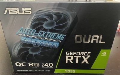ASUS Dual GeForce RTX 3050 8GB GDDR6 Video Card - (DUAL-RTX3050