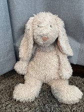 Jellycat Bashful Bunny Large Beige 16" Early 2000s Vintage Tag