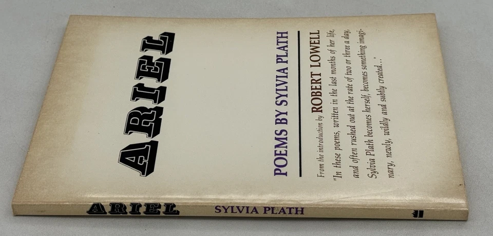 ARIEL poems by Sylvia Plath - 1965 Harper & Row Paperback VINTAGE - Image 3 of 4