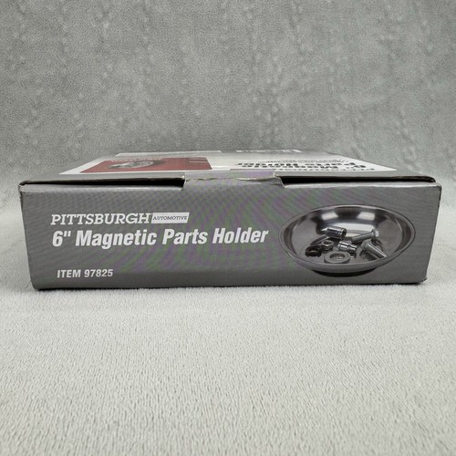 Pittsburgh 6" Magnetic Parts Holder Stainless Steel Rubber Base Harbor Freight - Picture 12 of 13