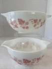 Vintage Pyrex Cinderella Gooseberry Bowls 441 & 443