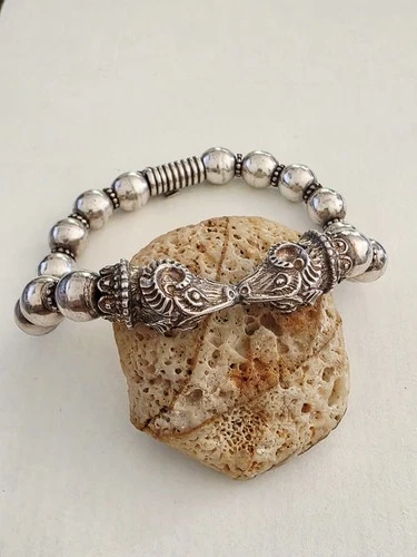 ZOLOTAS GREECE STERLING SILVER 950 BRACELET RAM GREEK ANTIQUITY FERTILITY SYMBOL