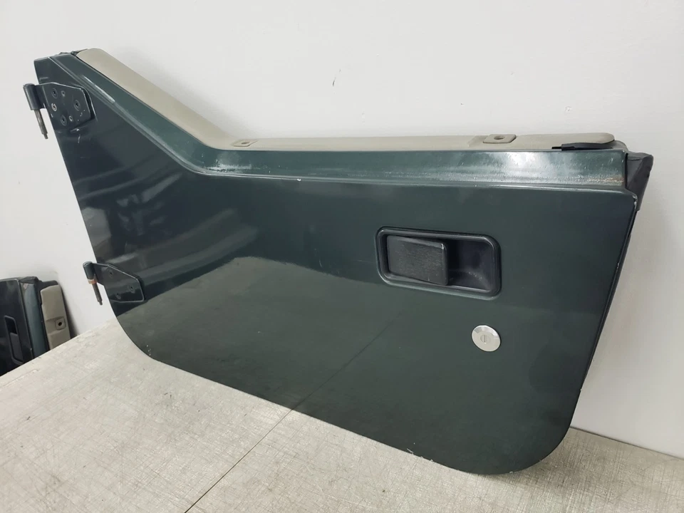 MEDIA PUERTAS 97-06 Jeep Wrangler TJ DURO 1/2 VERDE caqui sin óxido Foto 3 de 4