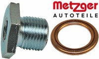 Metzger 8030028 Verschlussschraube FüR ÖLwanne FüR Citroen FüR Peugeot