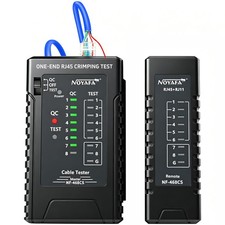 NF468CS Network Cable Tester RJ45/RJ11/CAT5/CAT6 UTP/STP Continuity Tool