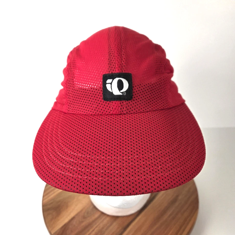 Gorra de ciclismo Pearl Izumi de malla roja talla única ajustable para correr ligera Foto 3 de 4