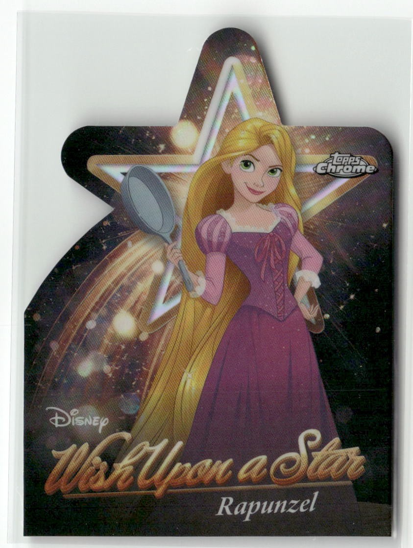 2025 Topps Disney Wonder #W-16 Rapunzel Wish Upon a Star Chrome