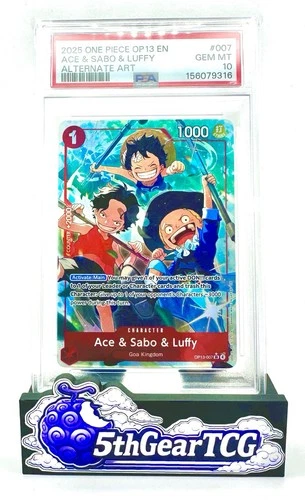 Luffy Luffy #OP13-007 Alt Art