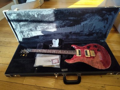PRS Guitars Custom 24 Electric Guitar Rasberry Top Gold Hardware
