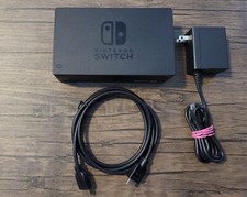 OEM Nintendo Switch Charging Dock Set w/ AC Power Adapter HDMI Cable Authentic