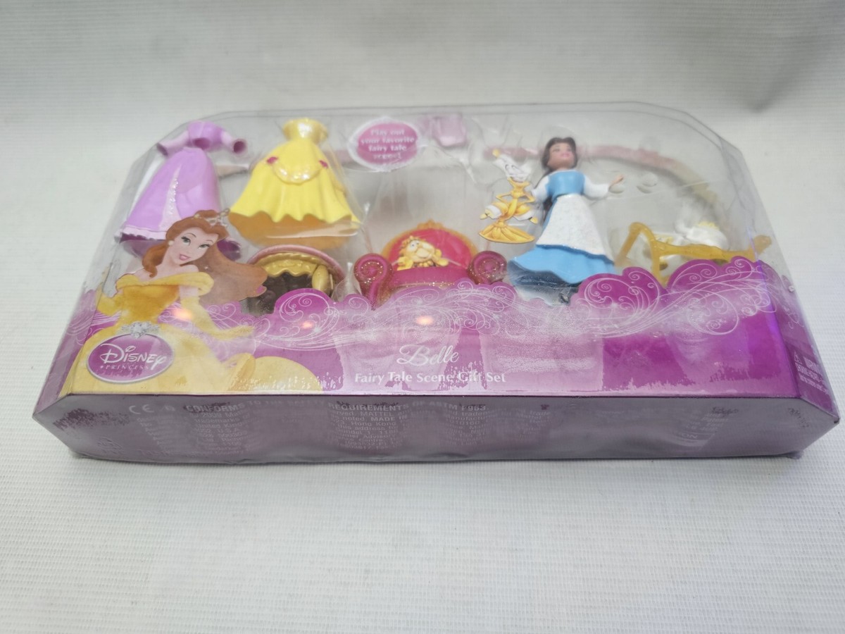 Disney Princess Belle Fairy Tale Scene Gift Set Mattel 2009 | eBay