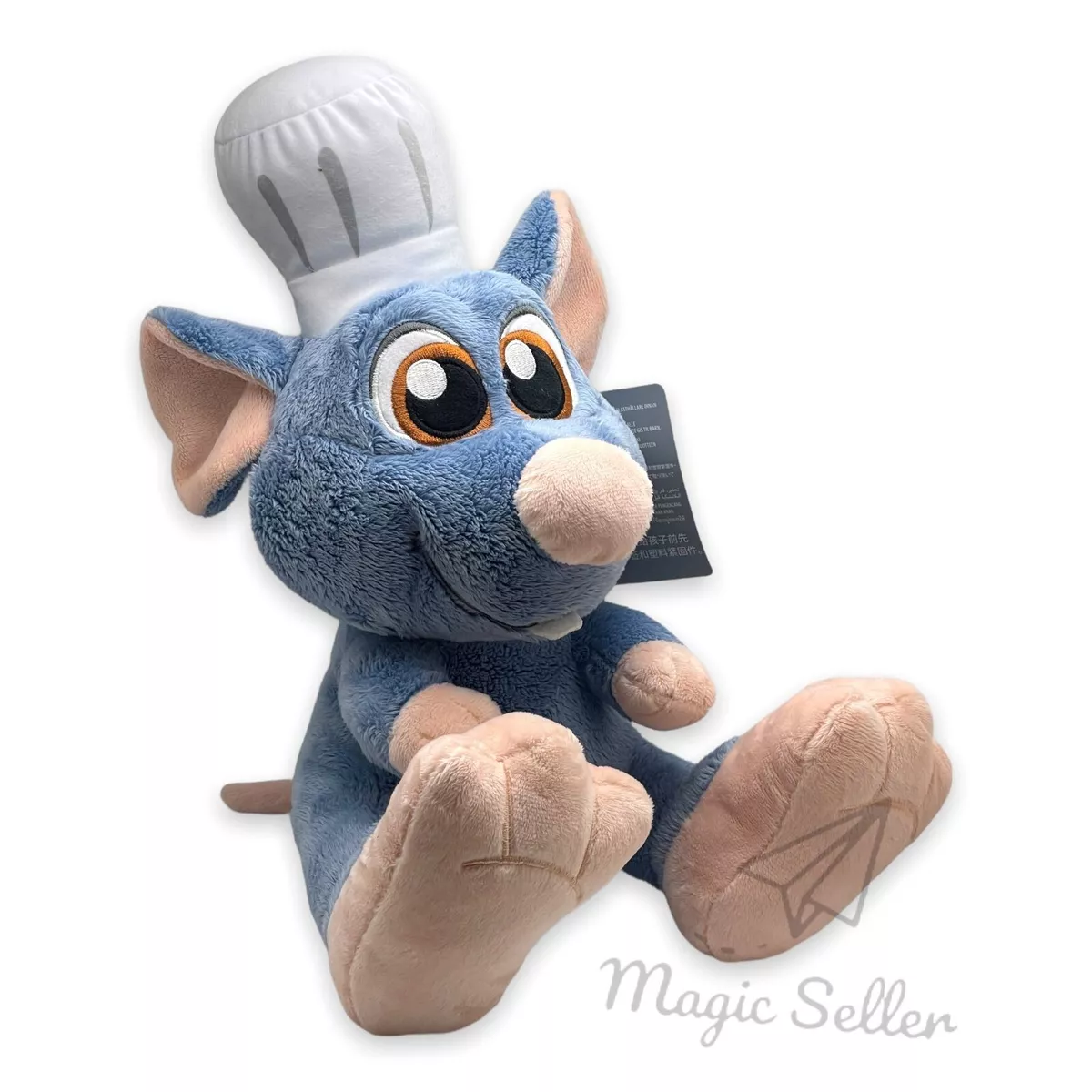 Peluche Plush Big Feet Remy Ratatouille Disney Neuf