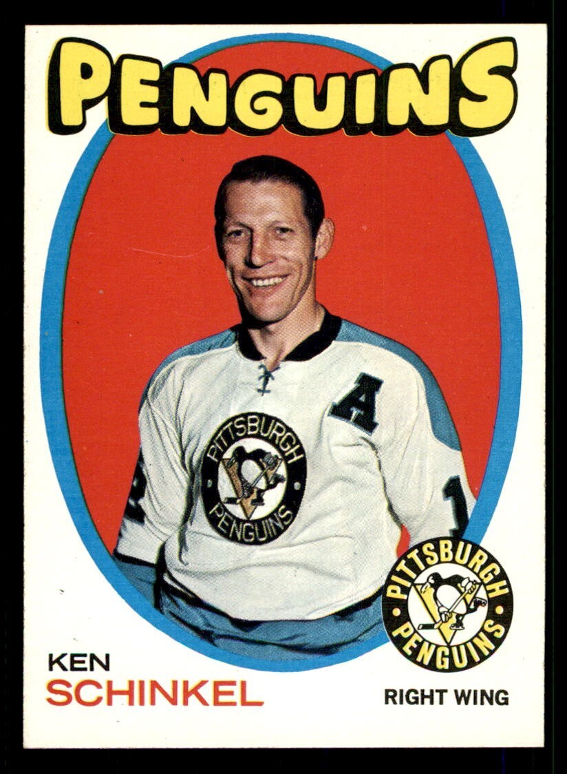 Ken Schinkel #64 Hockey Cards 1971 Topps trading card — raw and PSA graded price guide