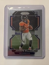Javonte Williams 2021 Panini Prizm  Base #345 Rookie Broncos A-31