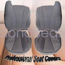 For Chevy Silverado 1999-2002 Driver Passenger Bottom Top Cloth Seat Cover