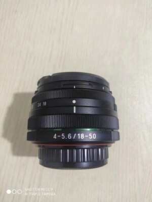 美品　PENTAX DAL 18-50ｍｍ F4-5.6 DC WR RE HD PENTAX-DA 18-50mmF4-5.6 DC WR RE / Standard-Angle Lenses / K