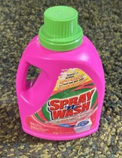 Vintage Spray N Wash In Wash Laundry Stain Remover 60 Fl Oz Discontinued READ