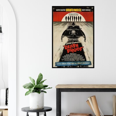 Death Proof - Grindhouse - Quentin Tarantino - Movie Poster