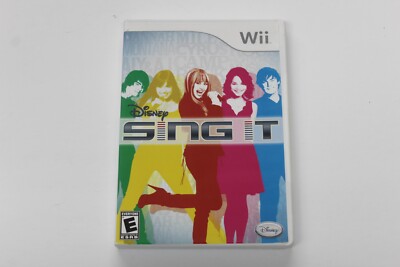 Disney Sing It (Nintendo Wii, 2008) CIB