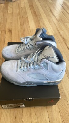 Size 8.5 - Air Jordan 5 Retro Blue Bird W