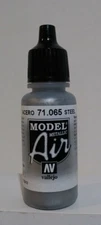 Vallejo Model Air 71.065 Steel, 17ml.