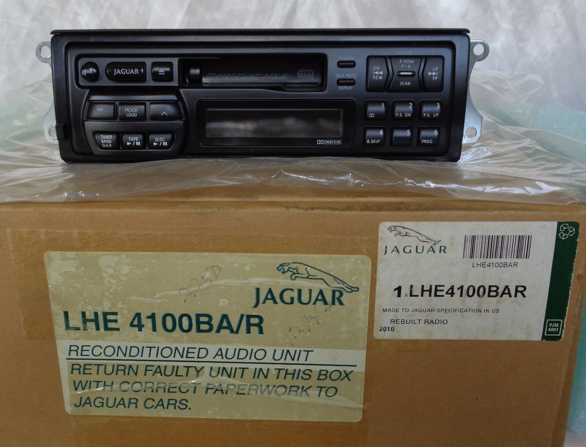FACTORY REBUILT JAGUAR XJS 95 96 RADIO cassette player LHE4100BA