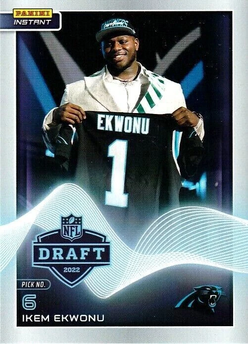 2022 Panini Instant NFL Draft Ikem Ekwonu #6