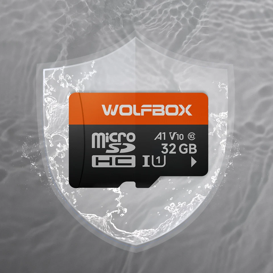 WOLFBOX 32GB/64GB/128GB/256GB Micro SD SD HC Memory Card Flash TF Class 10 - Image 3 of 4
