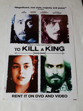 TO KILL A KING 2003 vintage Video Shop ORIGINAL POSTER VHS A2 42x59.3cm