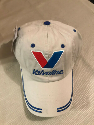 Valvoline Embroidered Baseball Golf Hat Putty Color Adjustable One Size Fits NEW