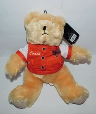 NWT GOOD STUFF 13" CHICAGO BEARS STUFFED TEDDY BEAR WTH COACH JACKET