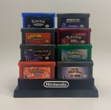 Game Boy Advanced SP 18 Game Cartridge Holder - DISPLAY ONLY Customize Colors