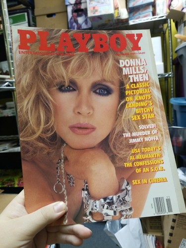 Back Issue November 1989 Playboy Magazine ~ DONNA MILLS Cover & Nude | eBay