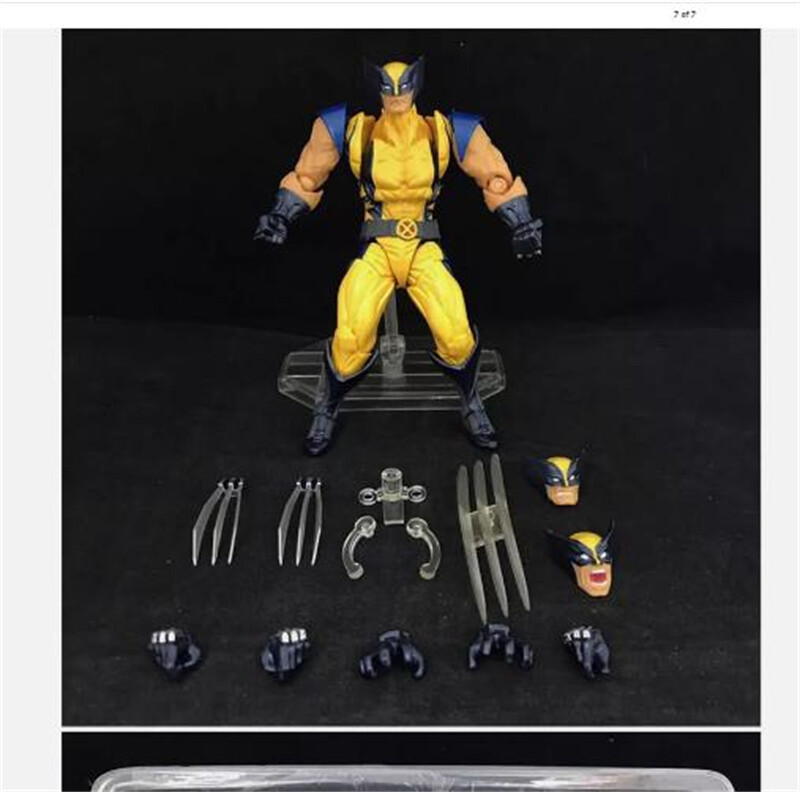 Revoltech Amazing Yamaguchi No.005 X-Men Wolverine Box Set Action