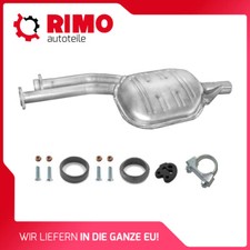 Mercedes S124 W124 E200 E220 260E 300TE Mittelschalldämpfer Mit Montagesatz