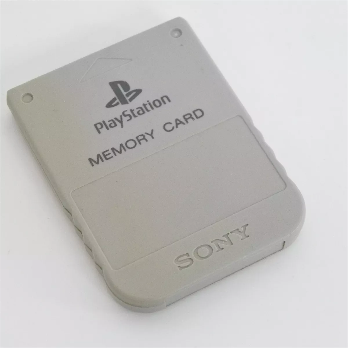 PS1 Grey MEMORY CARD 15 SCPH 1020 Playstation Sony Official Made