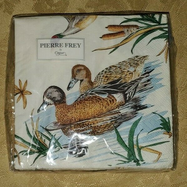 Caspari Cocktail Napkins Or Beverage Napkin Caspari Ducks 20 Count for