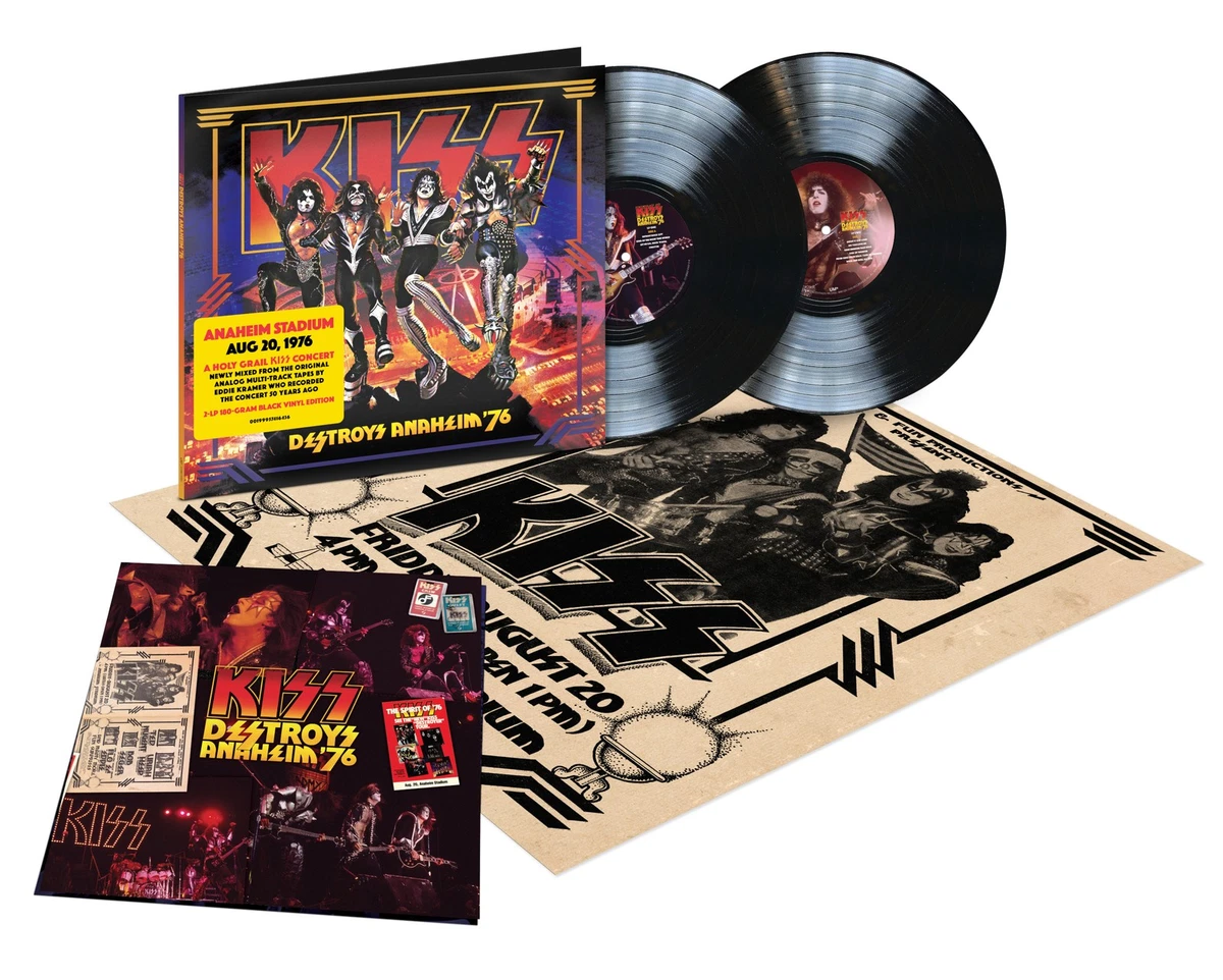 KISS Destroys Anaheim '76 (Vinyl) 12" Album (US IMPORT)